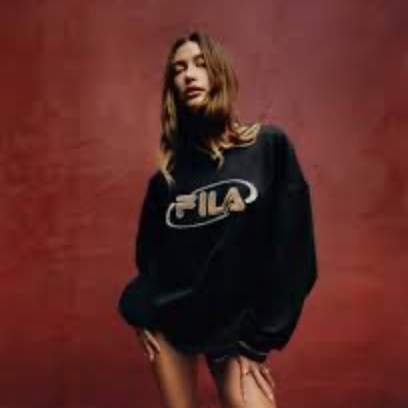 FILA Soft Velour Half Zip Hoodie - Picture 10 of 12